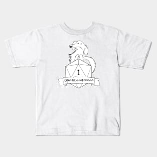 Worried Pickles the Chaotic Good Doggo Kids T-Shirt